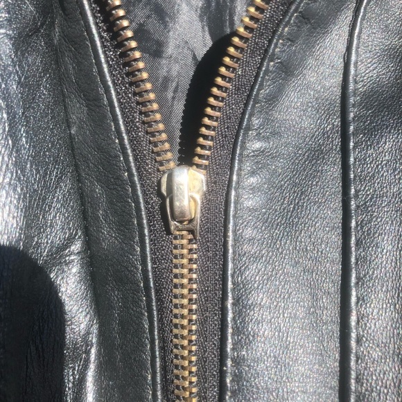 Comint Womens Plus Size Leather Jacket/Duster - Picture 6 of 6